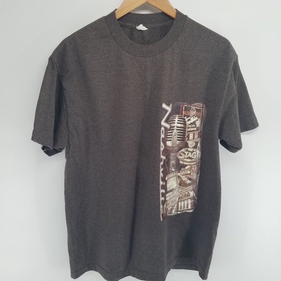 Alstyle Apparel Activewear brown Nashville tee tshirt - Picture 1 of 3